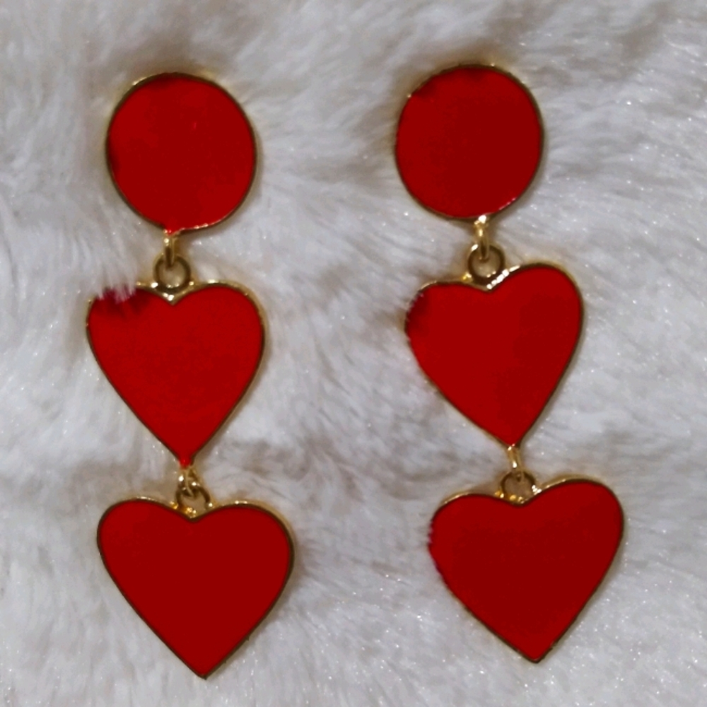 Heart earrings